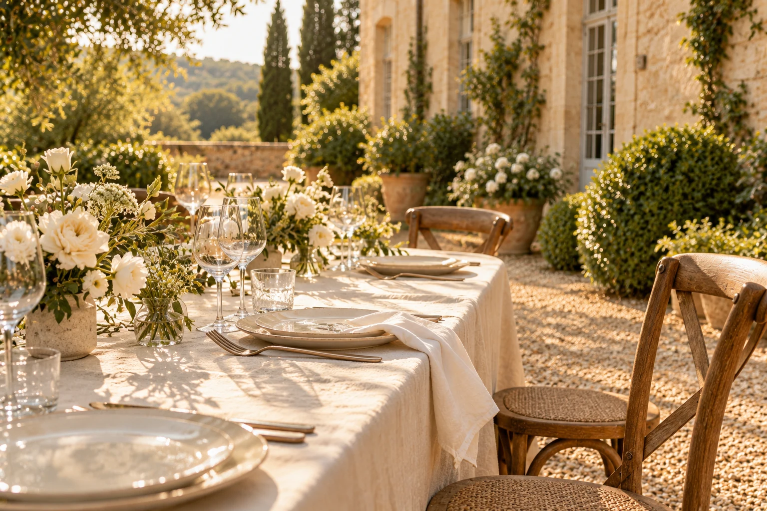 Stół przygotowany dla bliskich.
